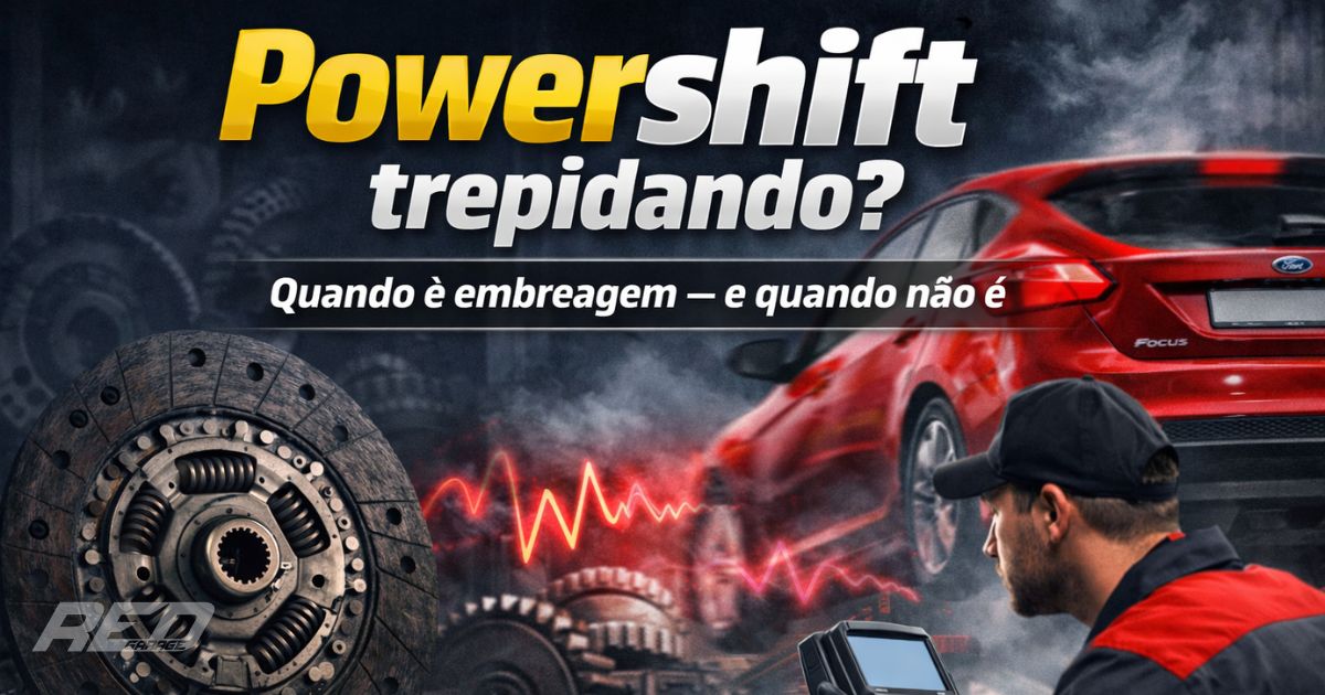 Powershift trepidando: quando é embreagem e quando não é