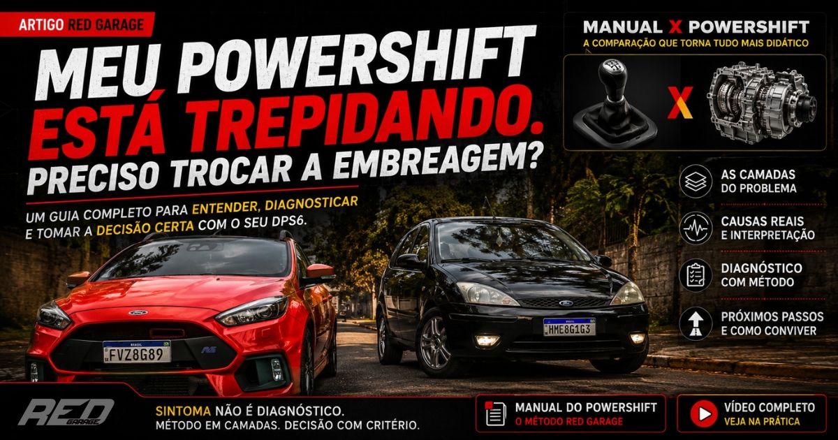 Meu PowerShift está trepidando. Preciso trocar a embreagem?
