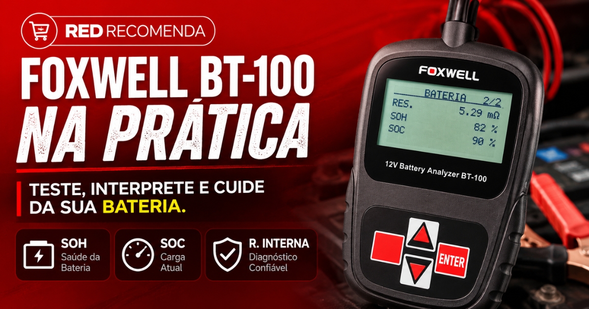 RED Recomenda #003 — Foxwell BT100